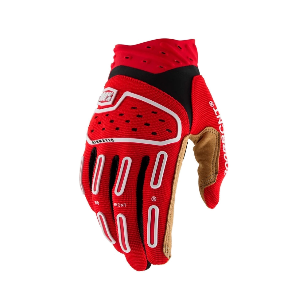 100% - AIRMATIC 2 GLOVE - RED BLACK